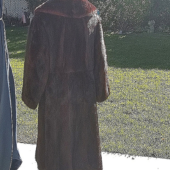 FULL LENGTH FUR COAT VINTAGE - Picture 6 of 9